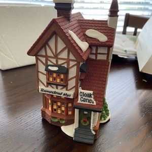 Dickens Village Cloaks & Canes